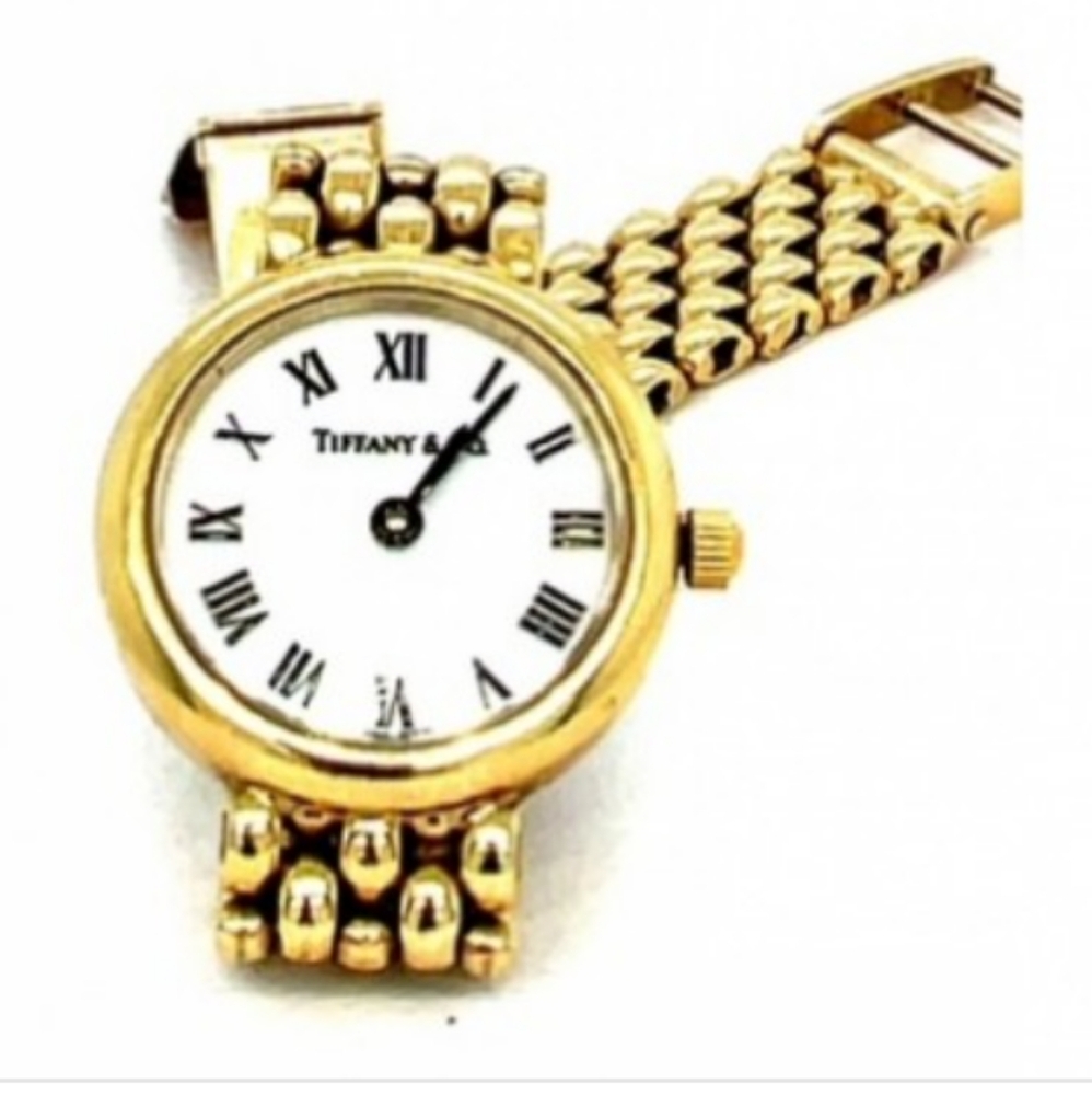 14K Tiffany PANTHER Lady's Solid Gold Elegant Watch 🎁 - Picture 6 of 7